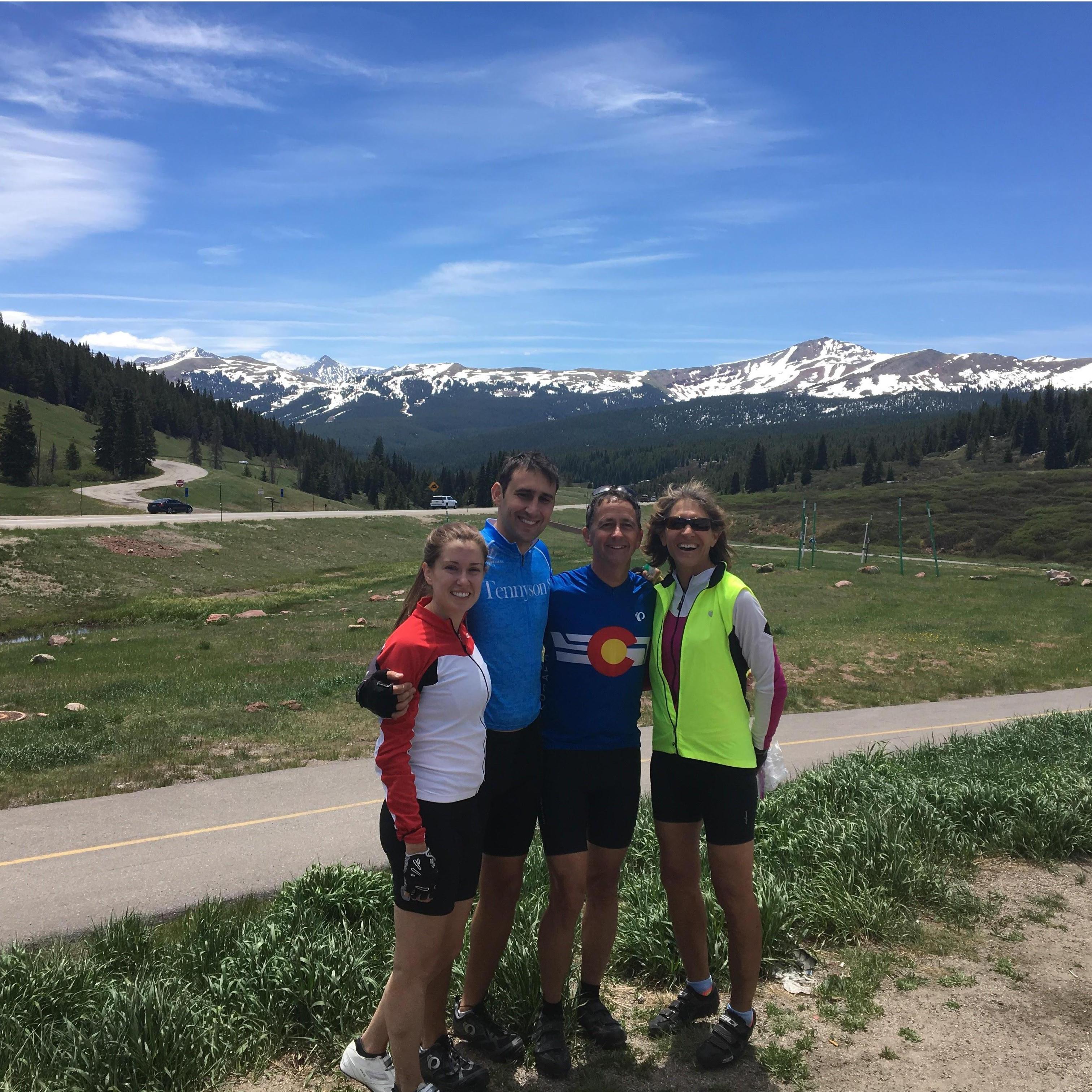 conquering Vail Pass