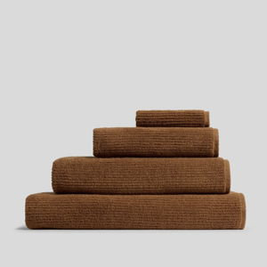 Soft Rib Towels (Tobacco) - Hand Towel / Tobacco