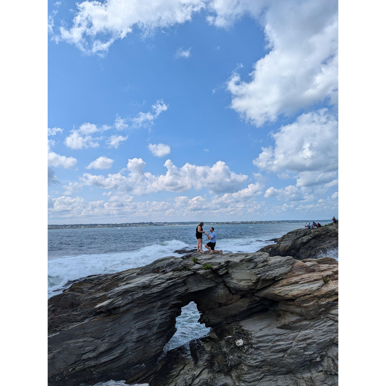 Our first engagement photo!