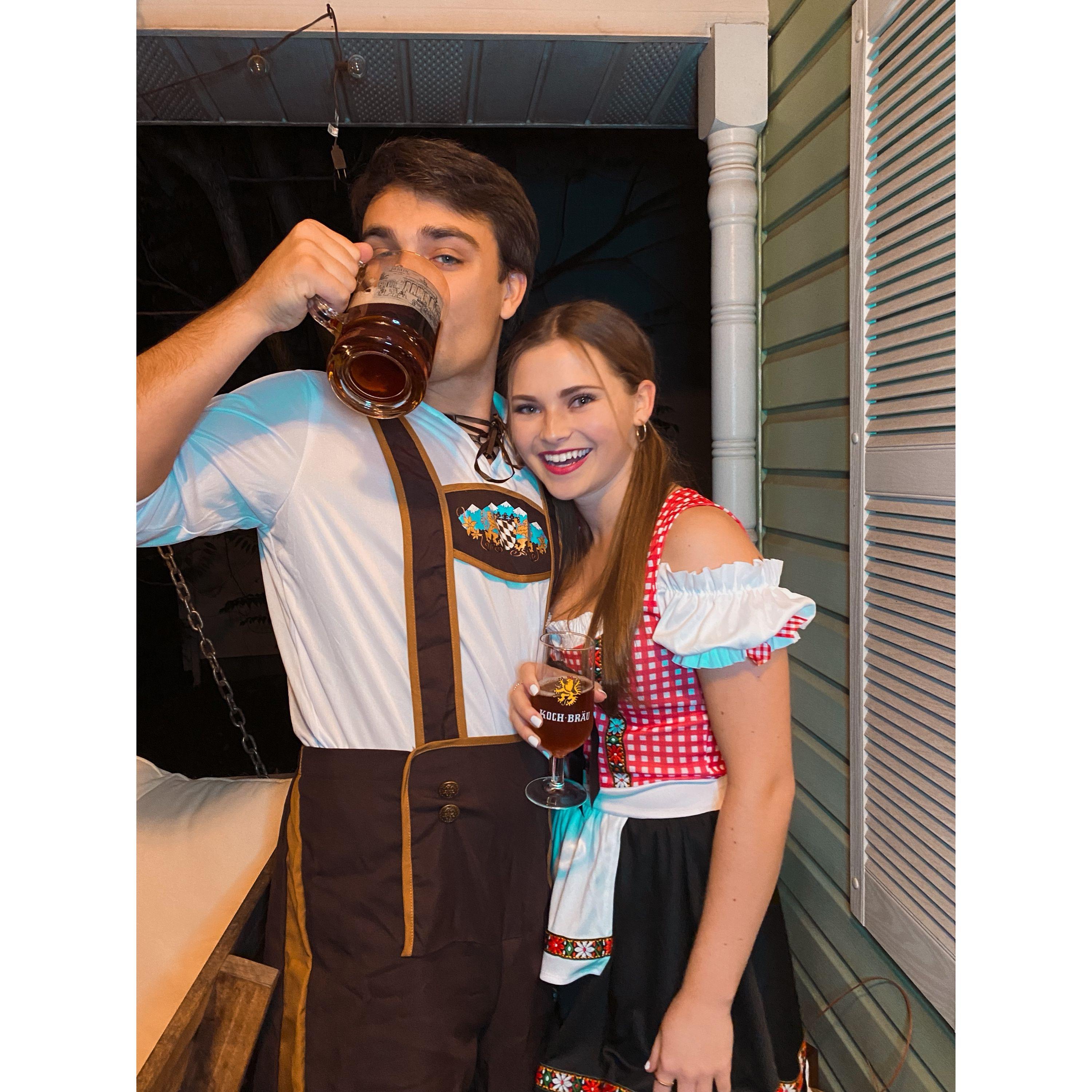 Our first Halloween together!
