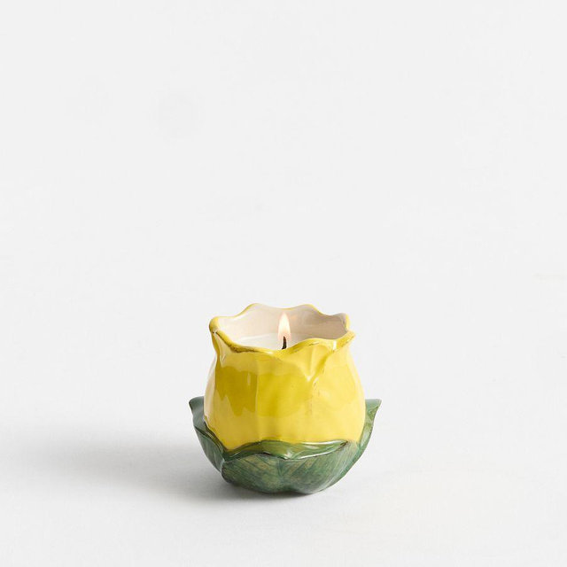 Tulip Votives, Yellow, Votive