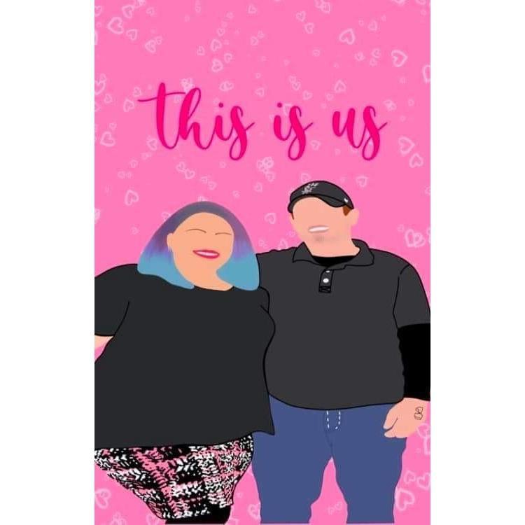 Drawing we had made of one of our photos