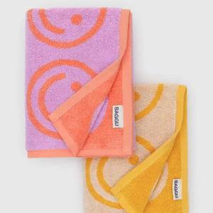 Hand Towel Set of 2 Happy Lilac Marigold - Baggu