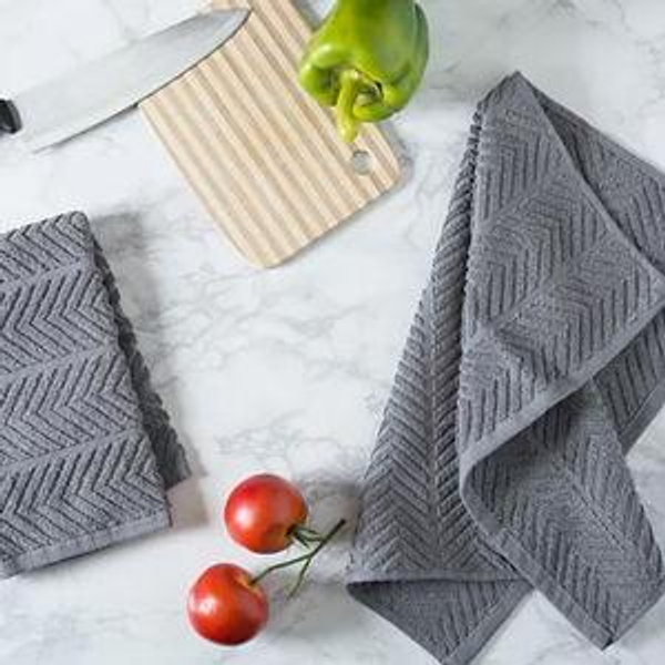 Chevron Luxury Bar Mop, Set of 4