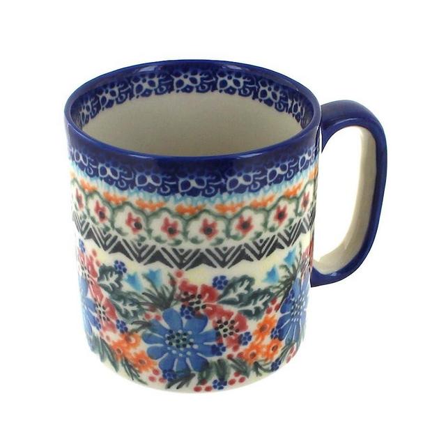 Blue Rose Polish Pottery Ashley Coffee Mug