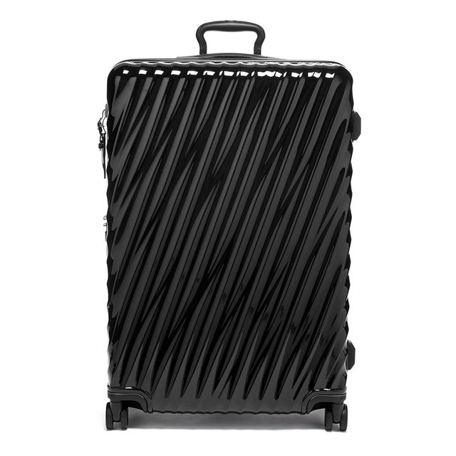 TUMI - 19 Degree Extended Trip Expandable 4 Wheeled Packing Case - Hard Shell Suitcase - Roller Suitcase Checked Bag - Black
