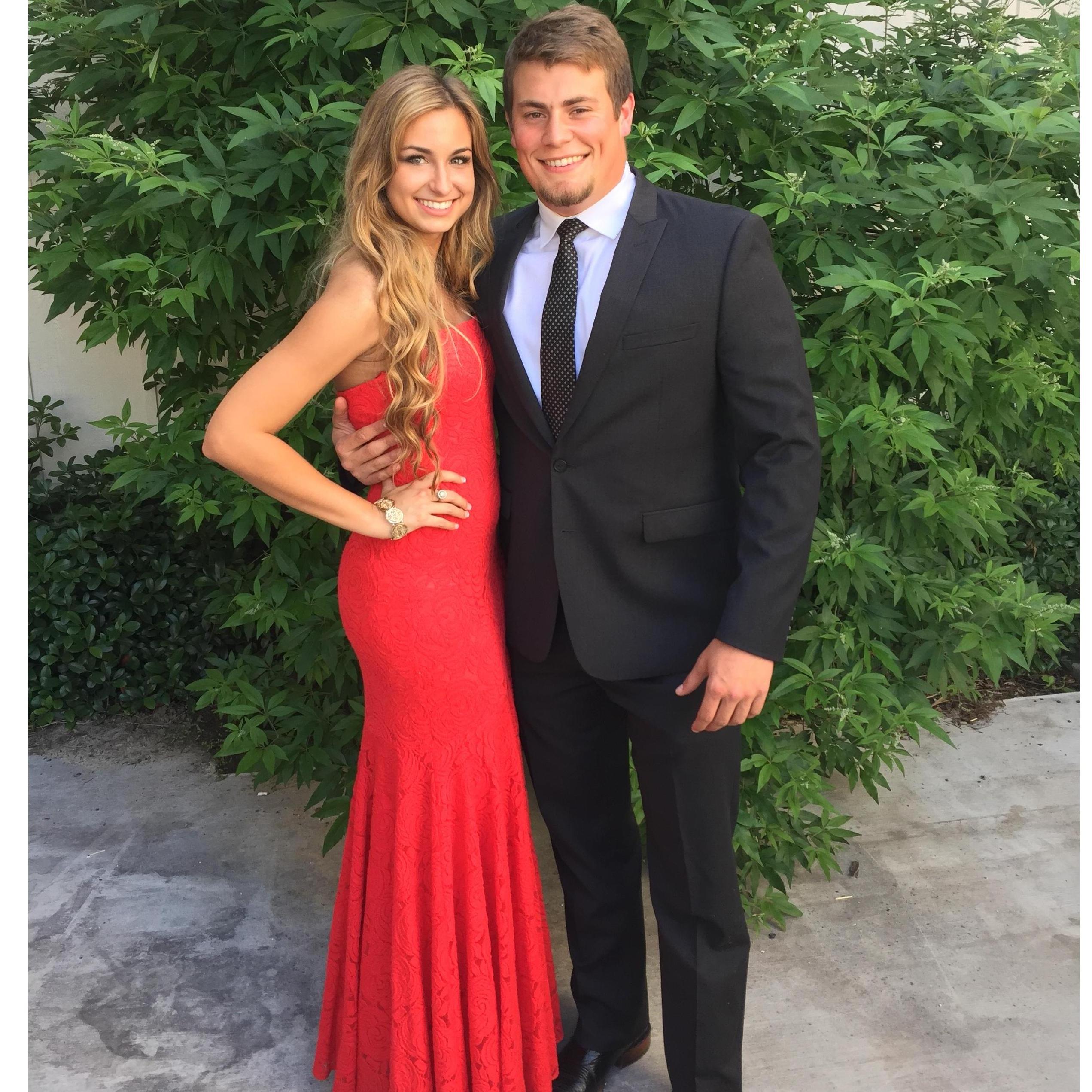 Alexis' Texas A&M Zeta Tau Alpha formal (2015).