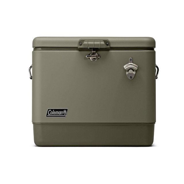 Coleman Sage Reunion 54 Qt. Steel Belted Matte Cooler