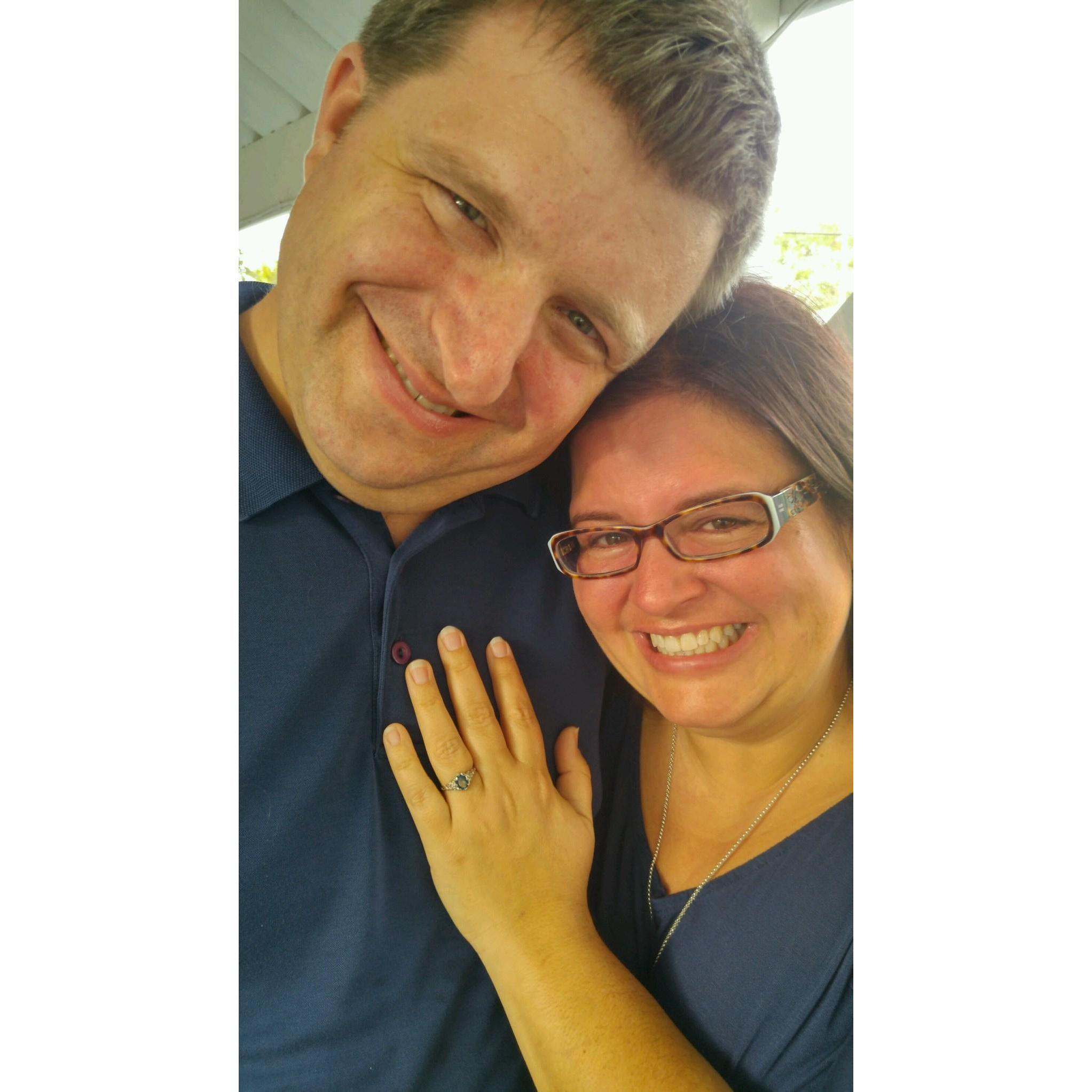 She said yes! (I might've broken her a bit :-) )