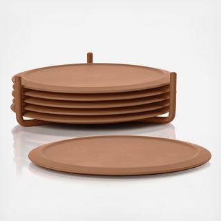 Singles Coaster with Holder, Set of 6