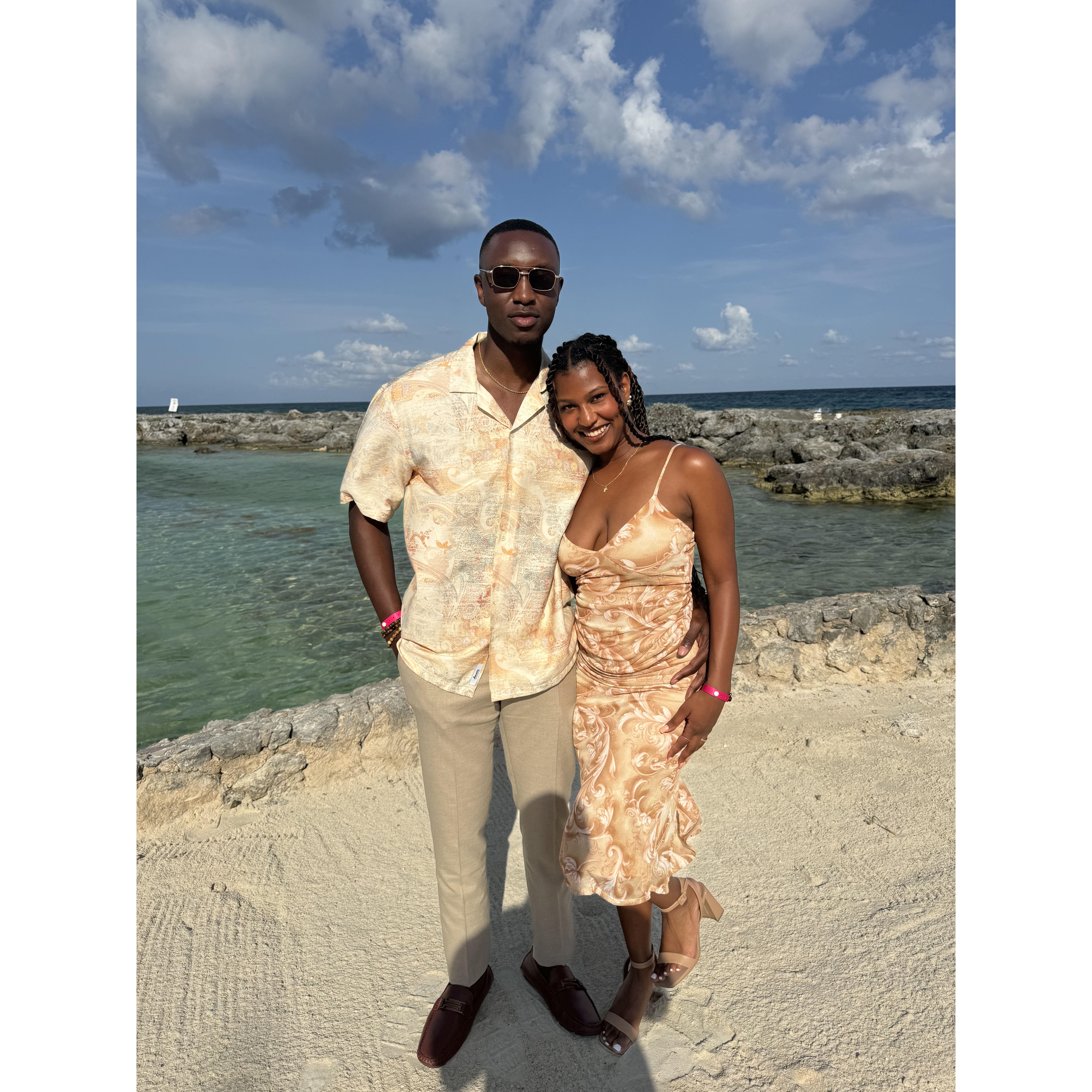 Wedding time celebrating Roe and Skip!