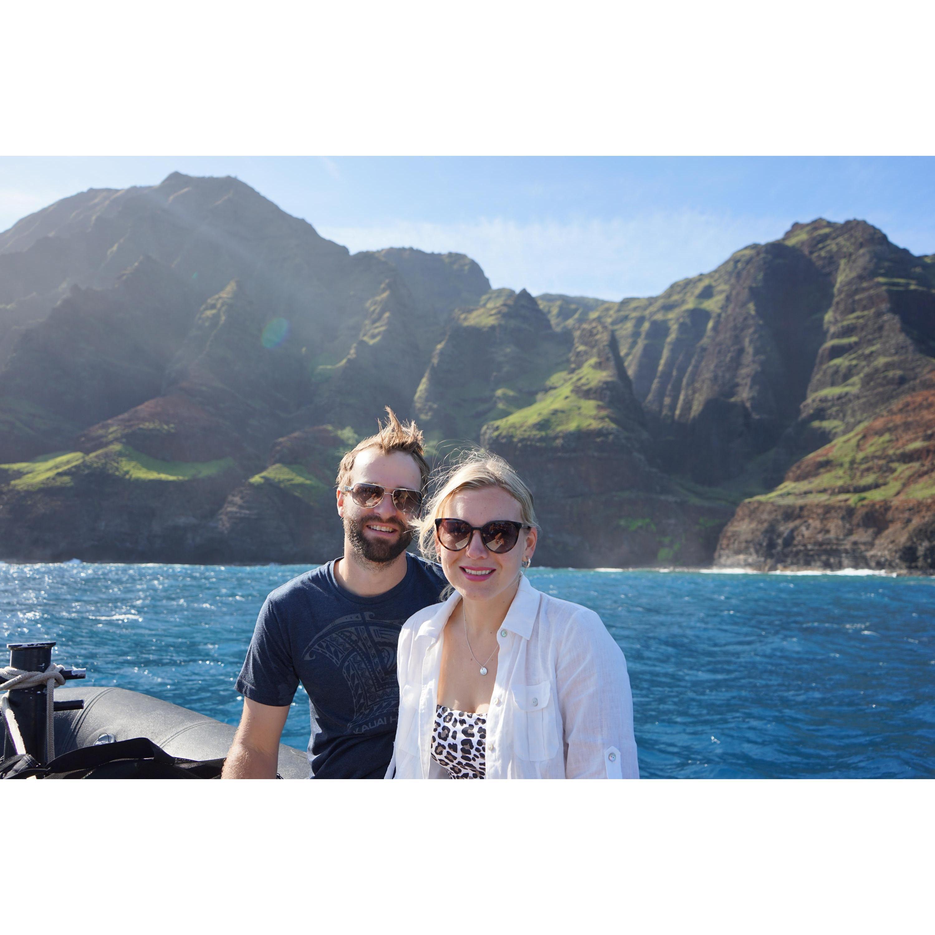 Napali Coast in Kauai