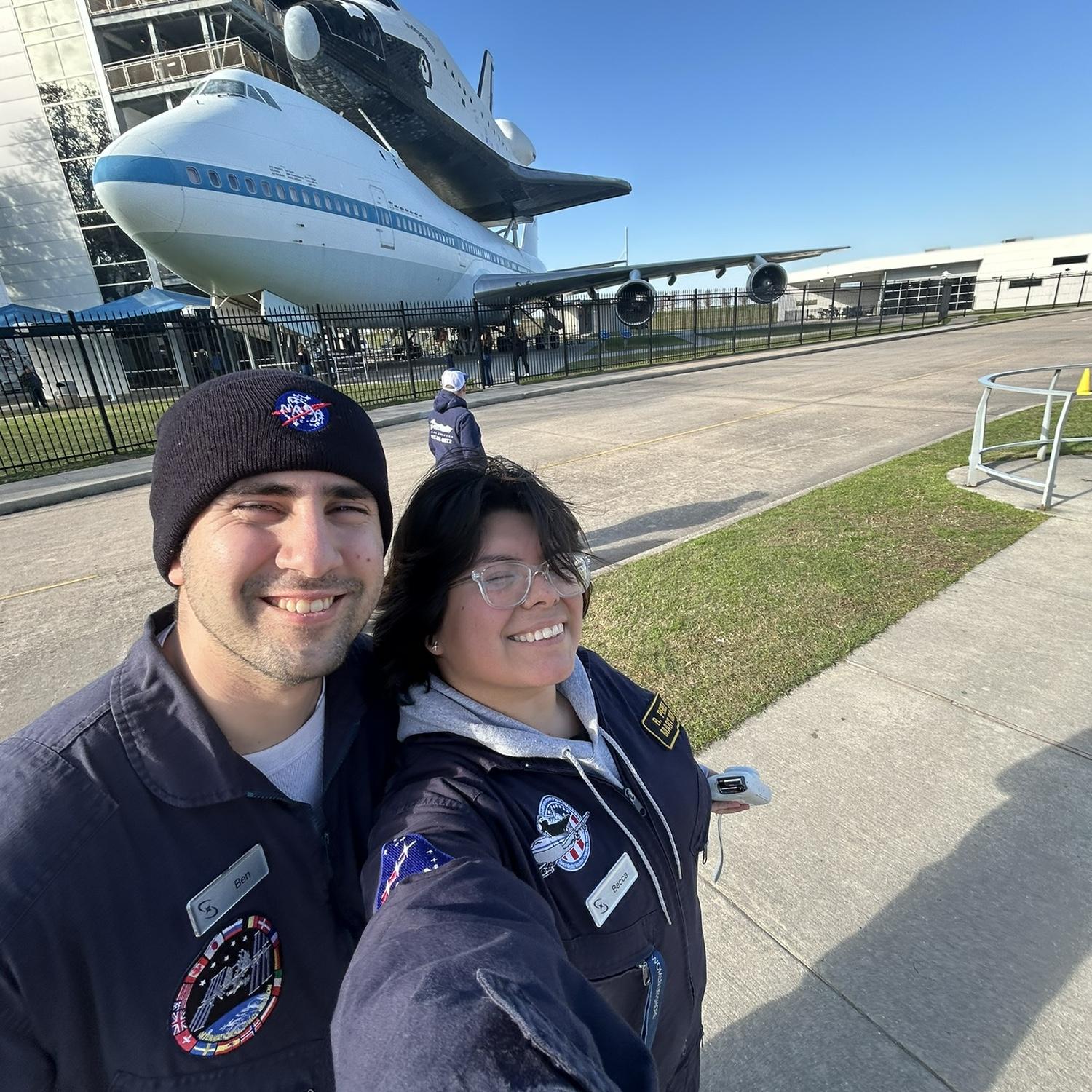 Our second job together- Space Center Houston