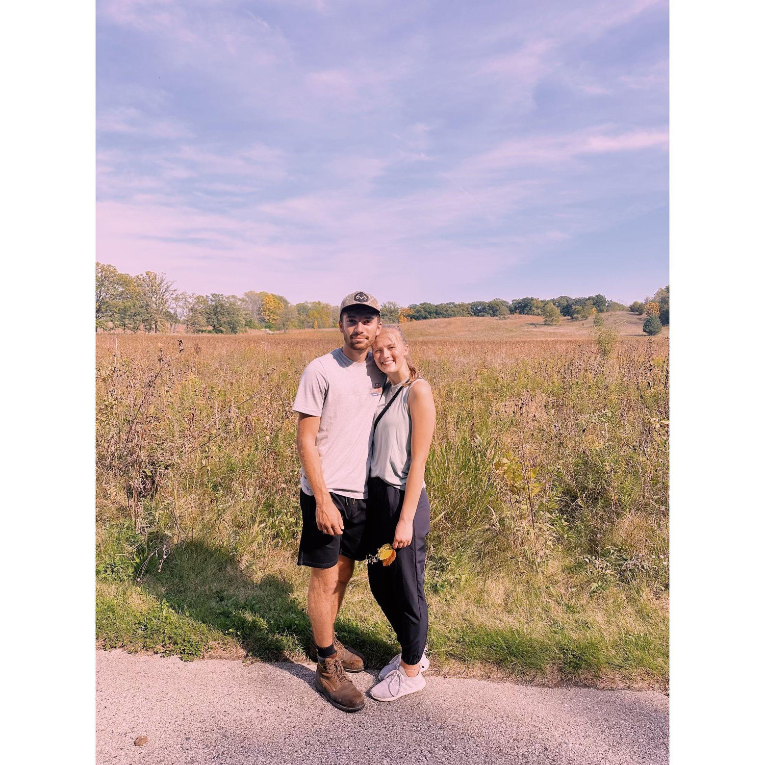 We enjoyed 4 months of little adventures while being boyfriend and girlfriend.