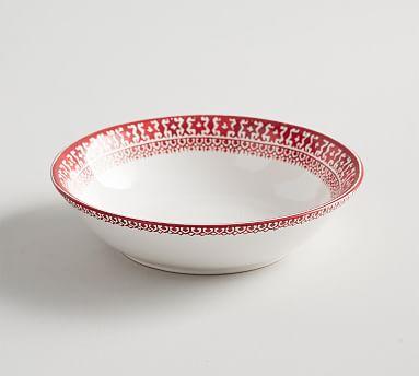 Tahoe Fair Isle Stoneware Bowls - Set of 4