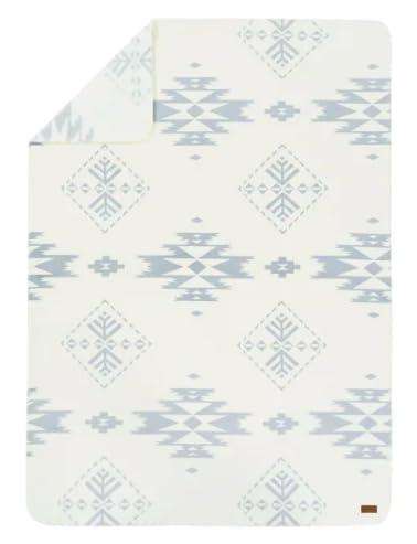 PENDLETON Ultra Soft Sherpa Fleece Plush Throw 50" x 70" (Birch Tree)