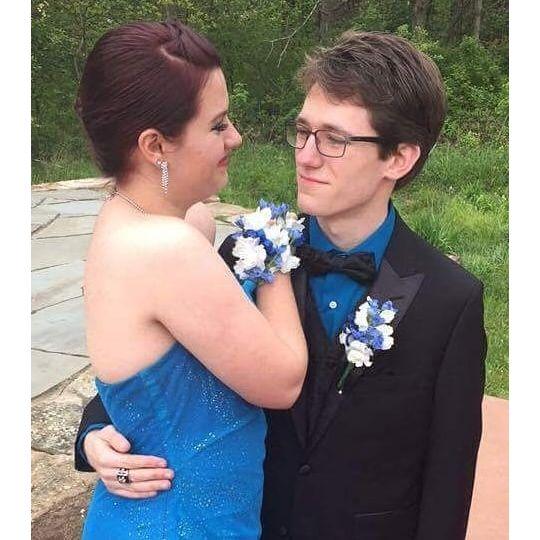 Prom 2017. We went as friends, but we started dating the day after! We shared our first kiss on the dance floor after the final song of the night, and the rest is history.