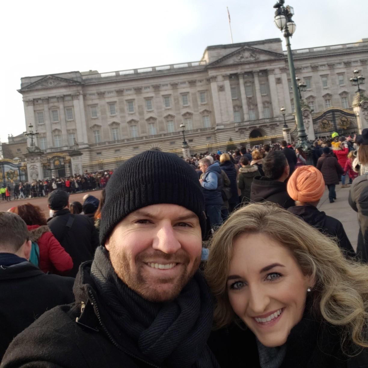Buckingham Palace in London