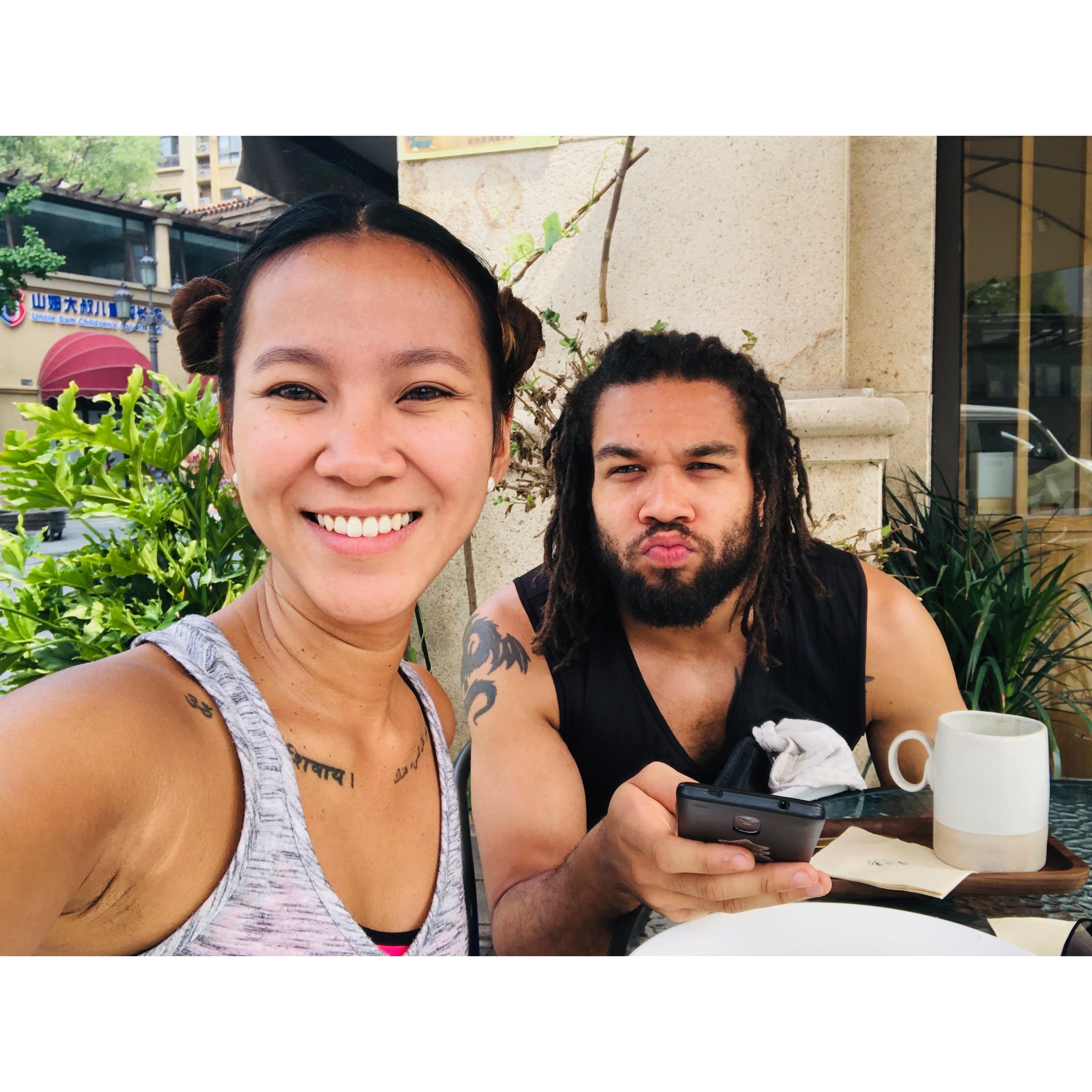 Earth Type Chun Li and Kissy Face Aquaman