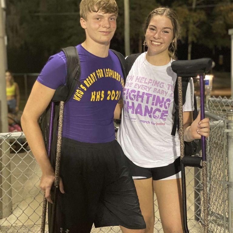 Our first picture together