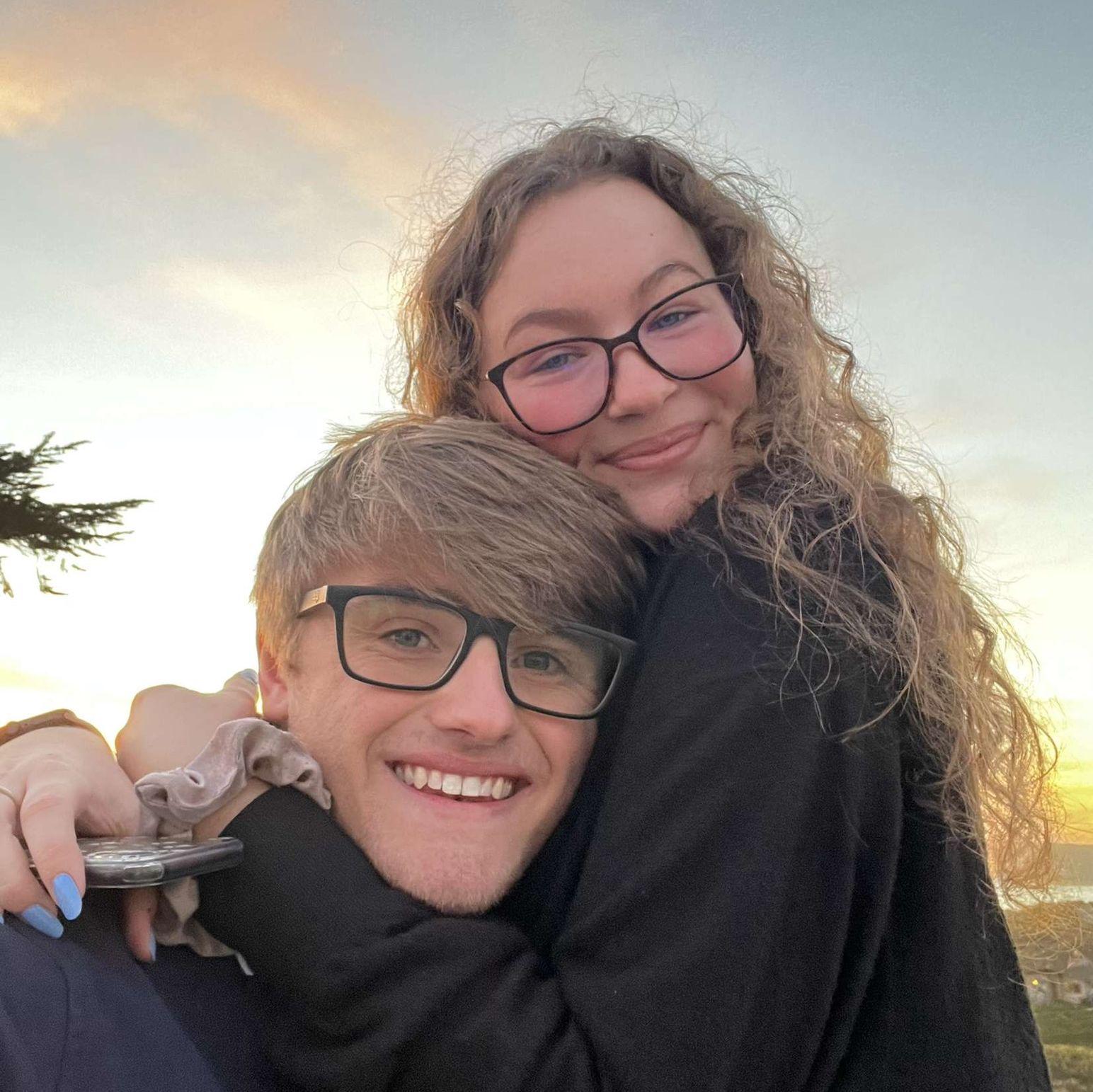 We spent our six month anniversary of dating at our favorite beach together in the bay area.