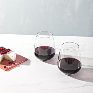 Atelier Stemless Cabernet Wine Glass, Set of 6