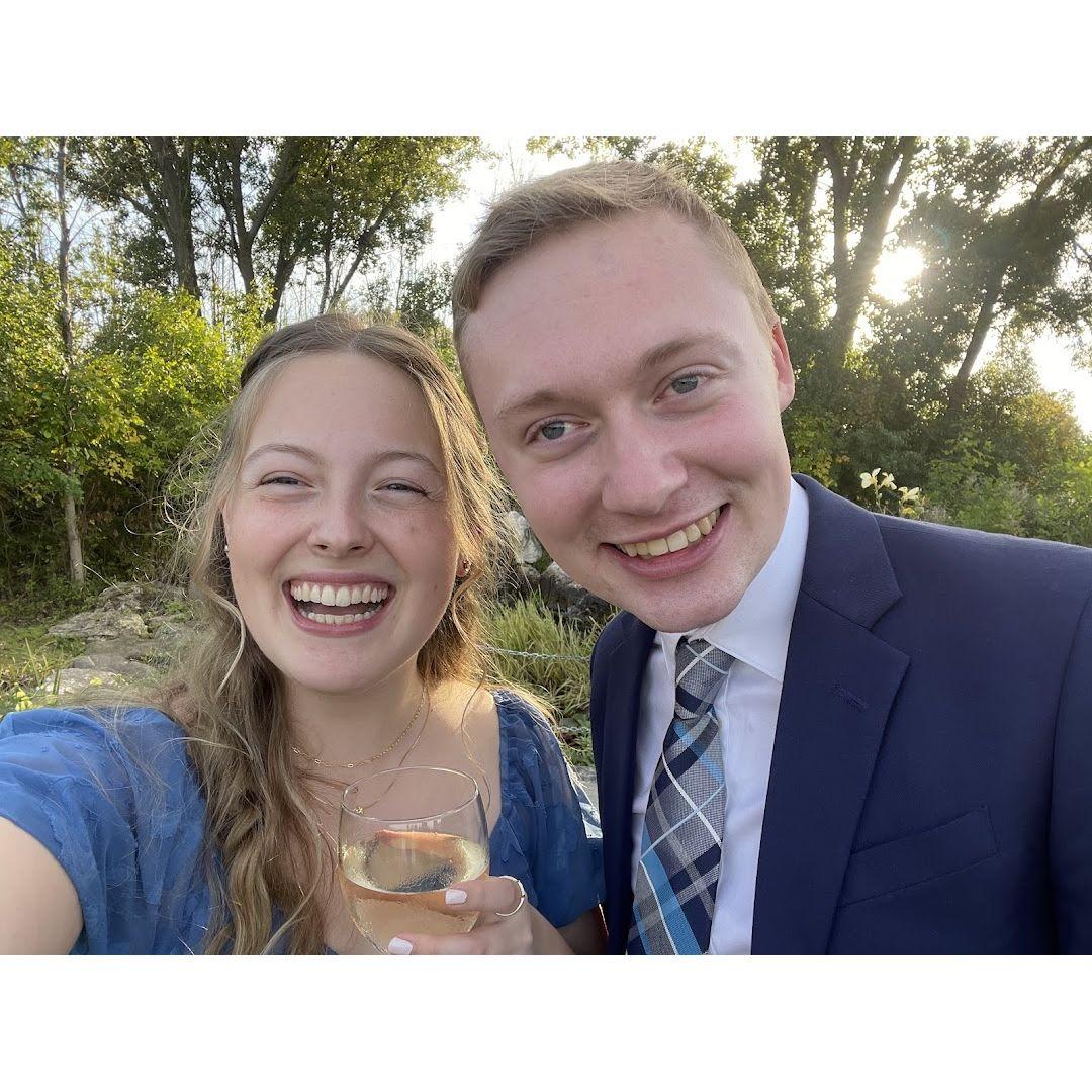 Attending a friend's wedding!