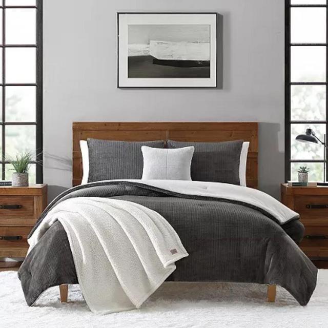 UGG Brody Reversible 5-Pc. Comforter Set, King