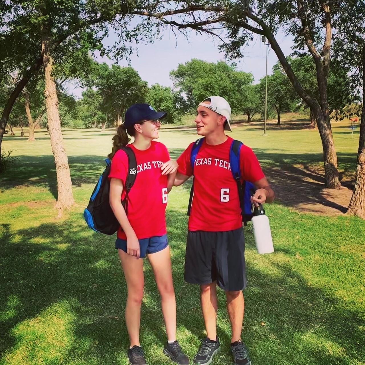 Our first disc golf tournament. We got 6th place