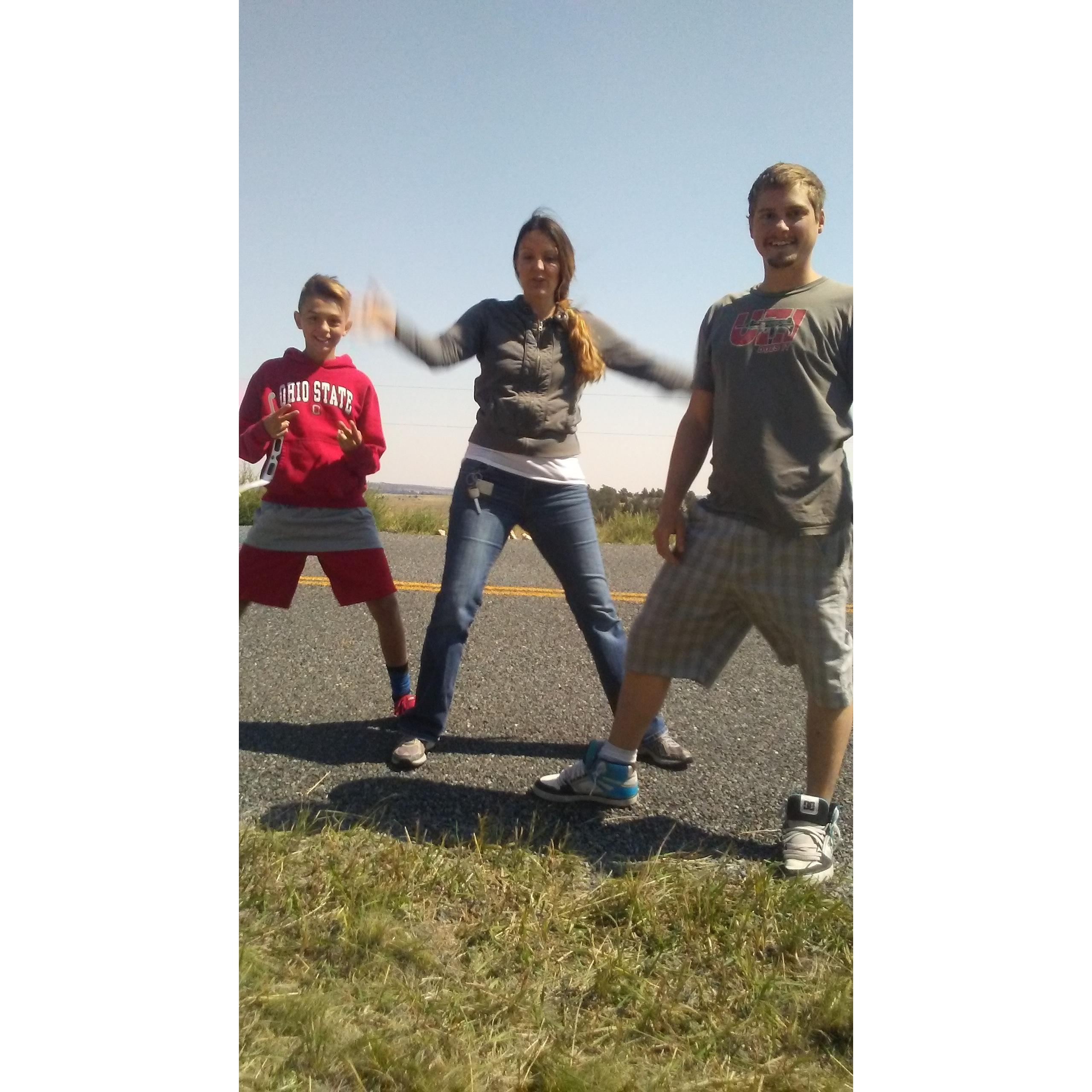 spontanious trip to see the eclipse