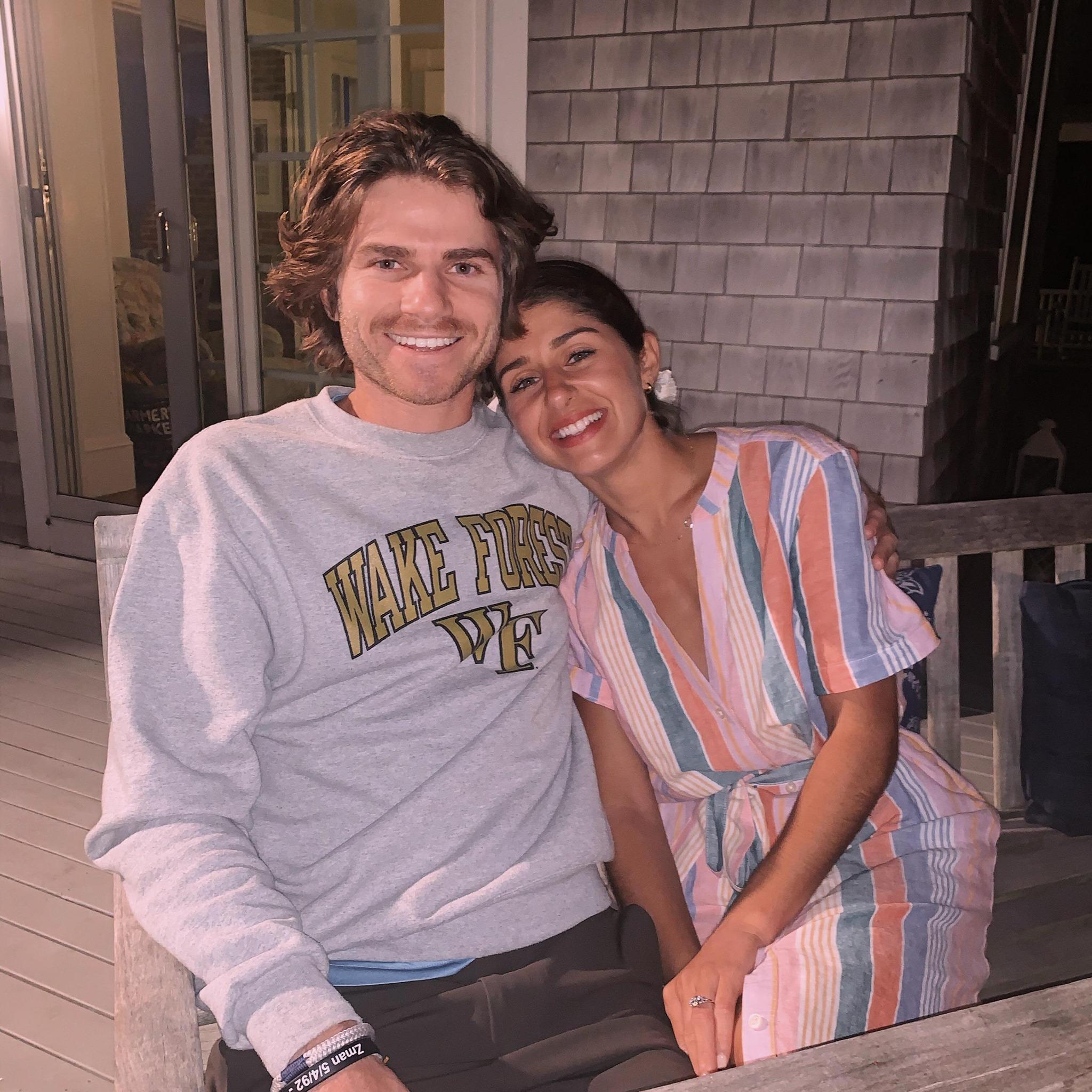 The night of our engagement!