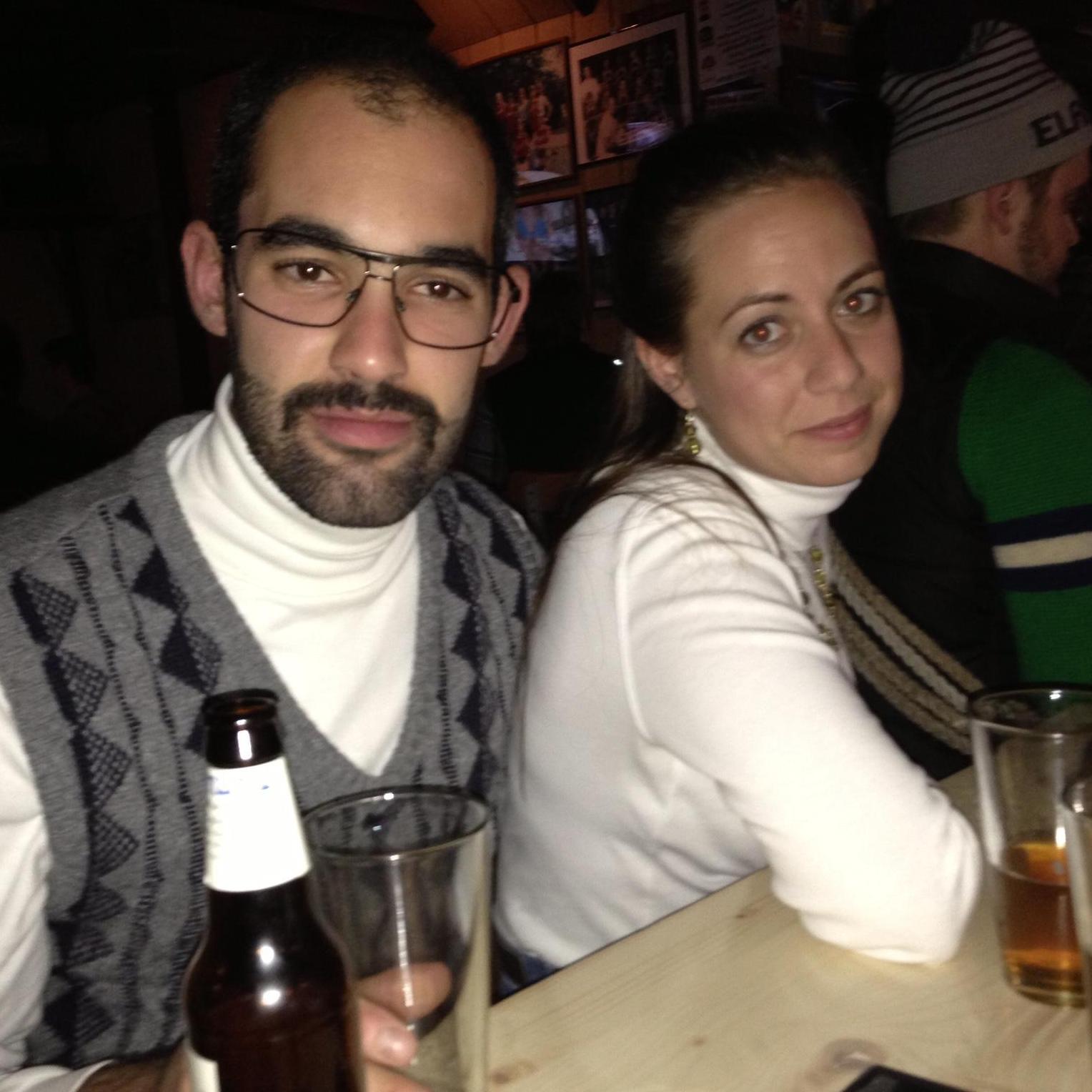 Halloween 2013 (Our first picture as a couple)