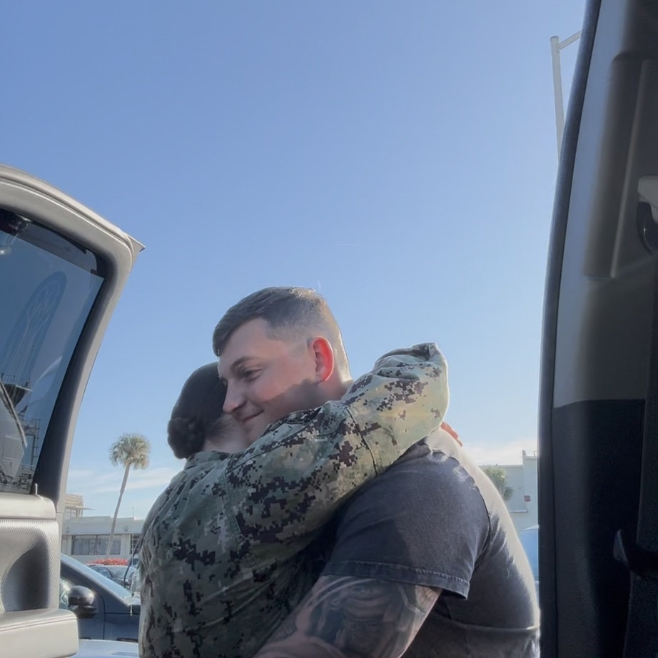 Saying goodbye for the longest 7 months everrr :(