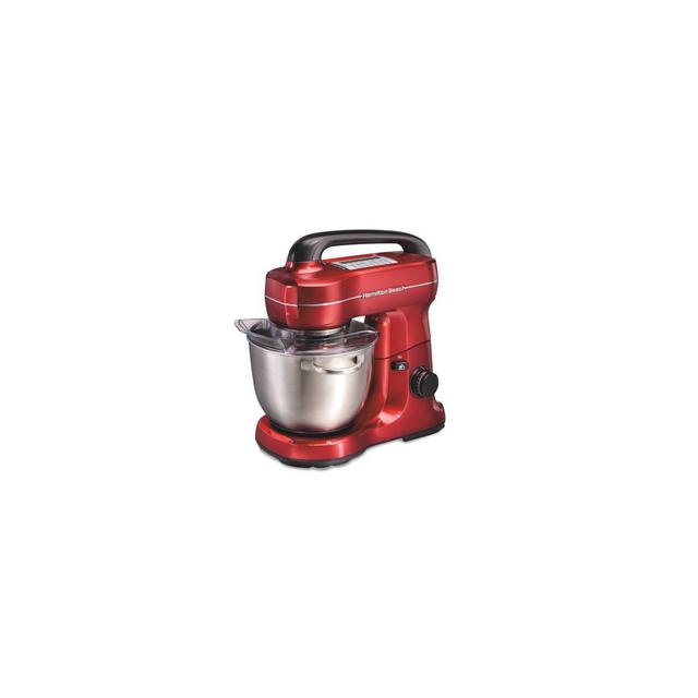 Hamilton Beach 7 Speed Stand Mixer, 4 Quart, Red - 63395