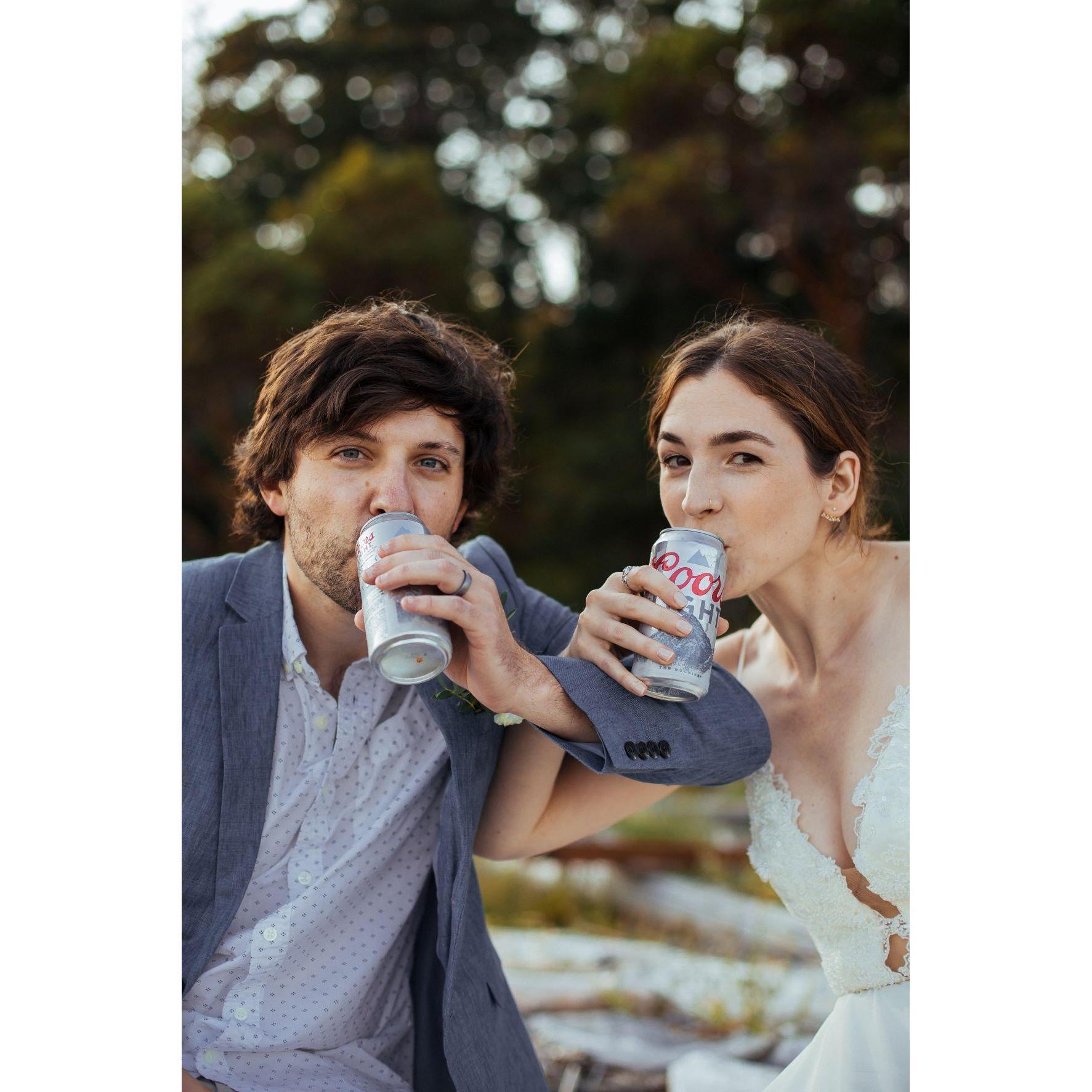 Our COVID wedding! September 5th, 2020 on Camano Island