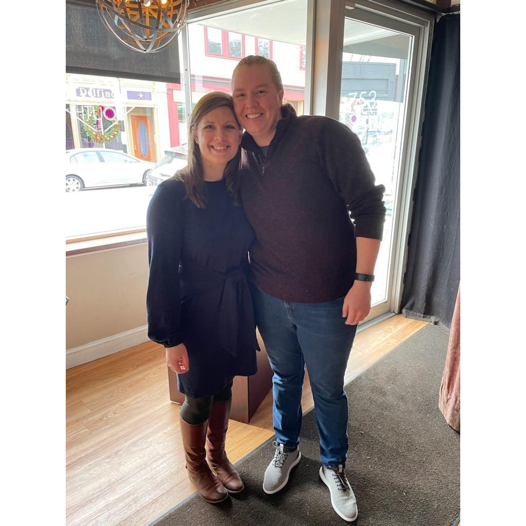 The day we got engaged! 