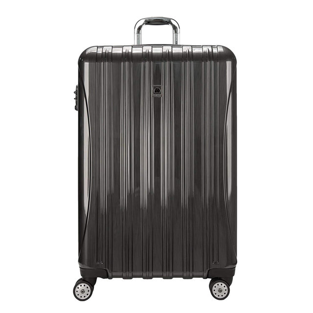 Delsey Luggage, Inc. - Delsey Luggage Helium Aero 29 Inch Expandable Spinner Trolley, One Size - Brushed Charcoal
