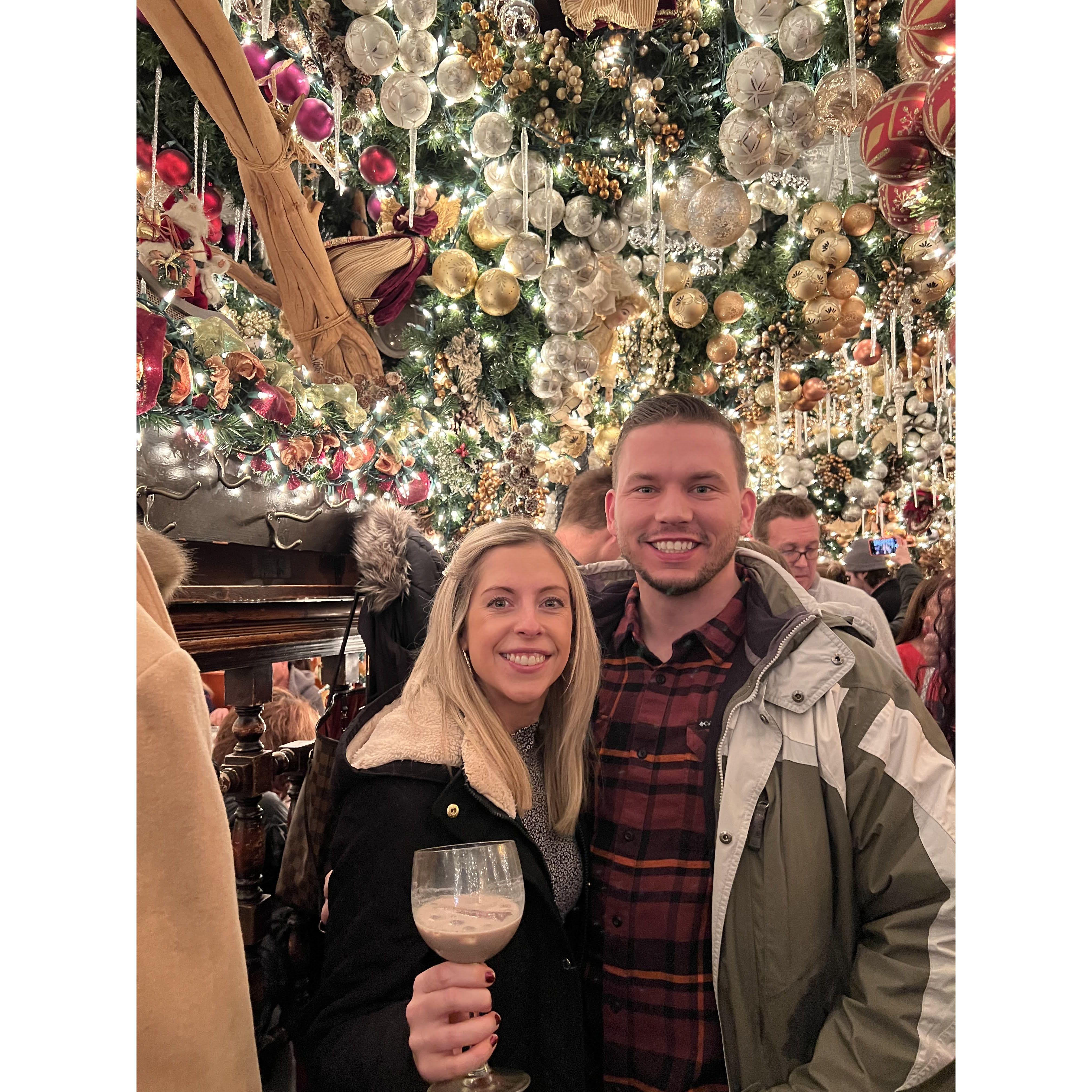 What's a trip to NYC over the holidays if you don't visit the famous Christmas bars?!