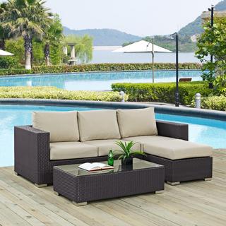 Convene 3-Piece Outdoor Patio Sofa Set