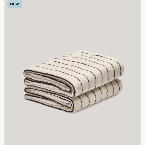 2 Pack Bath Sheet - Cream