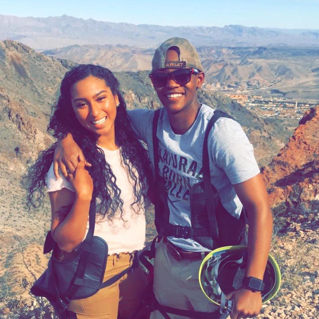 My first "Big" trip. You took me to Vegas for my 23rd Birthday. Only after two months you were already trying to give me the world.