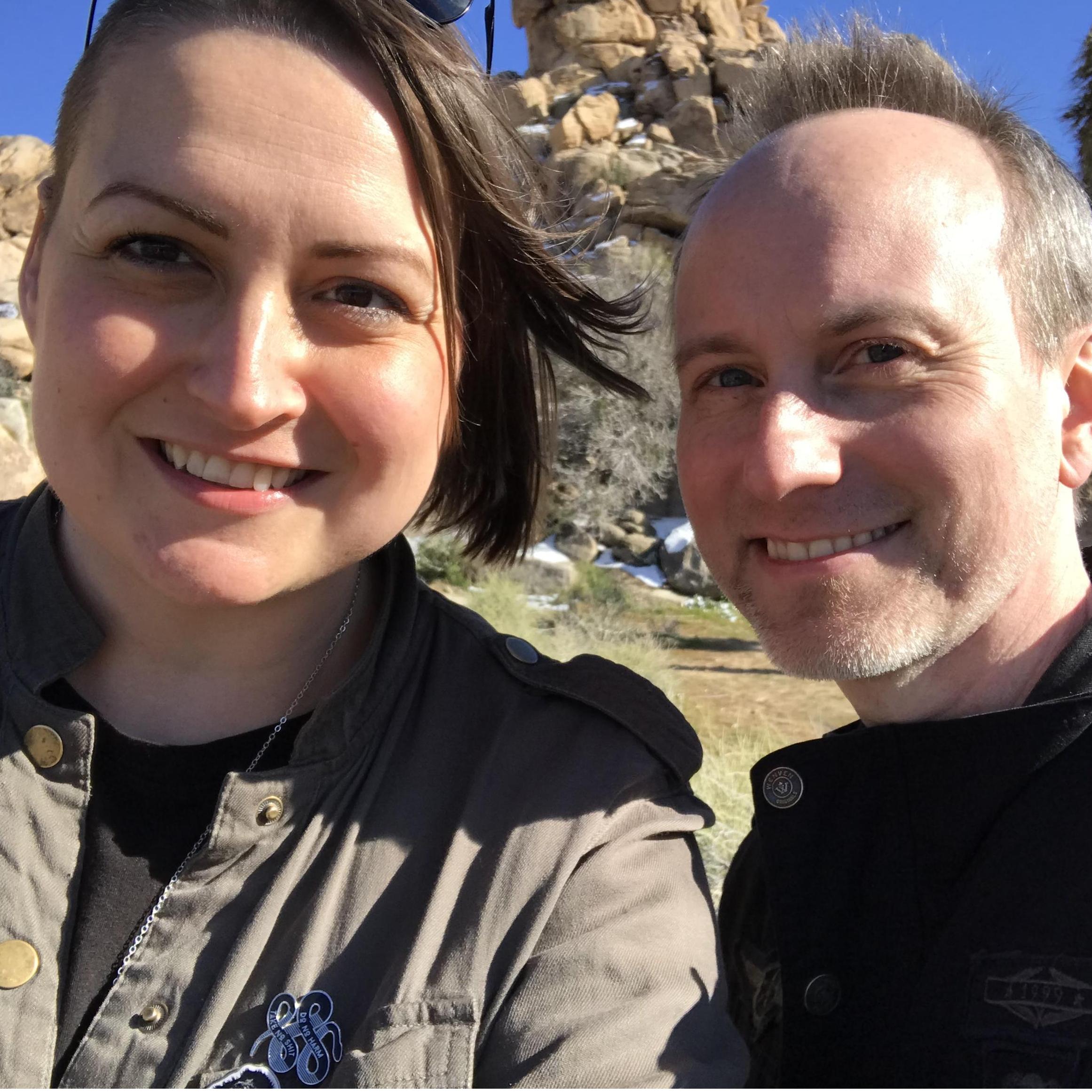 Exploring Joshua Tree National Park.