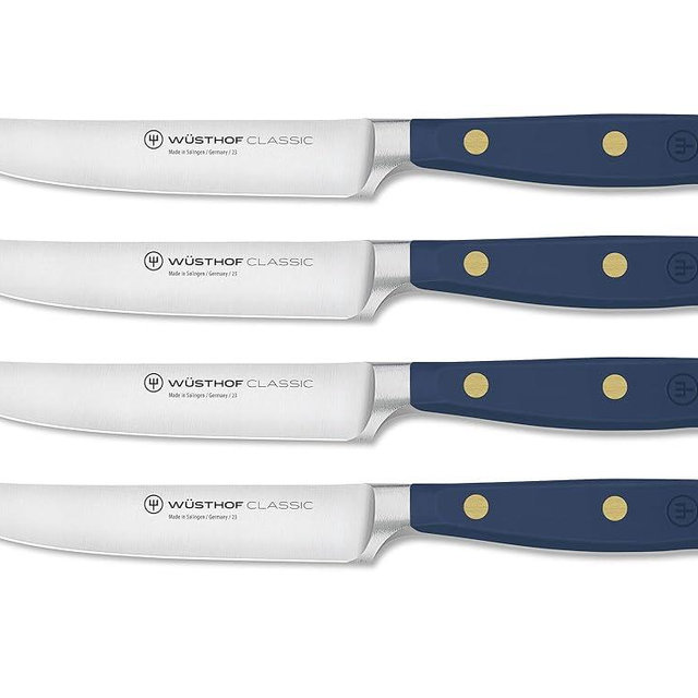 WÜSTHOF Classic Wild Blueberry 4-Piece Steak Knife Set