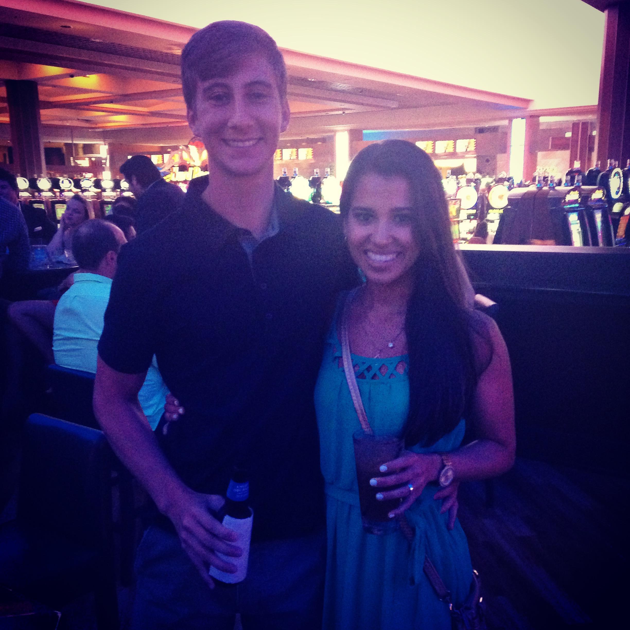 Alyssa's 21st Birthday at the Hardrock! We won about $200!