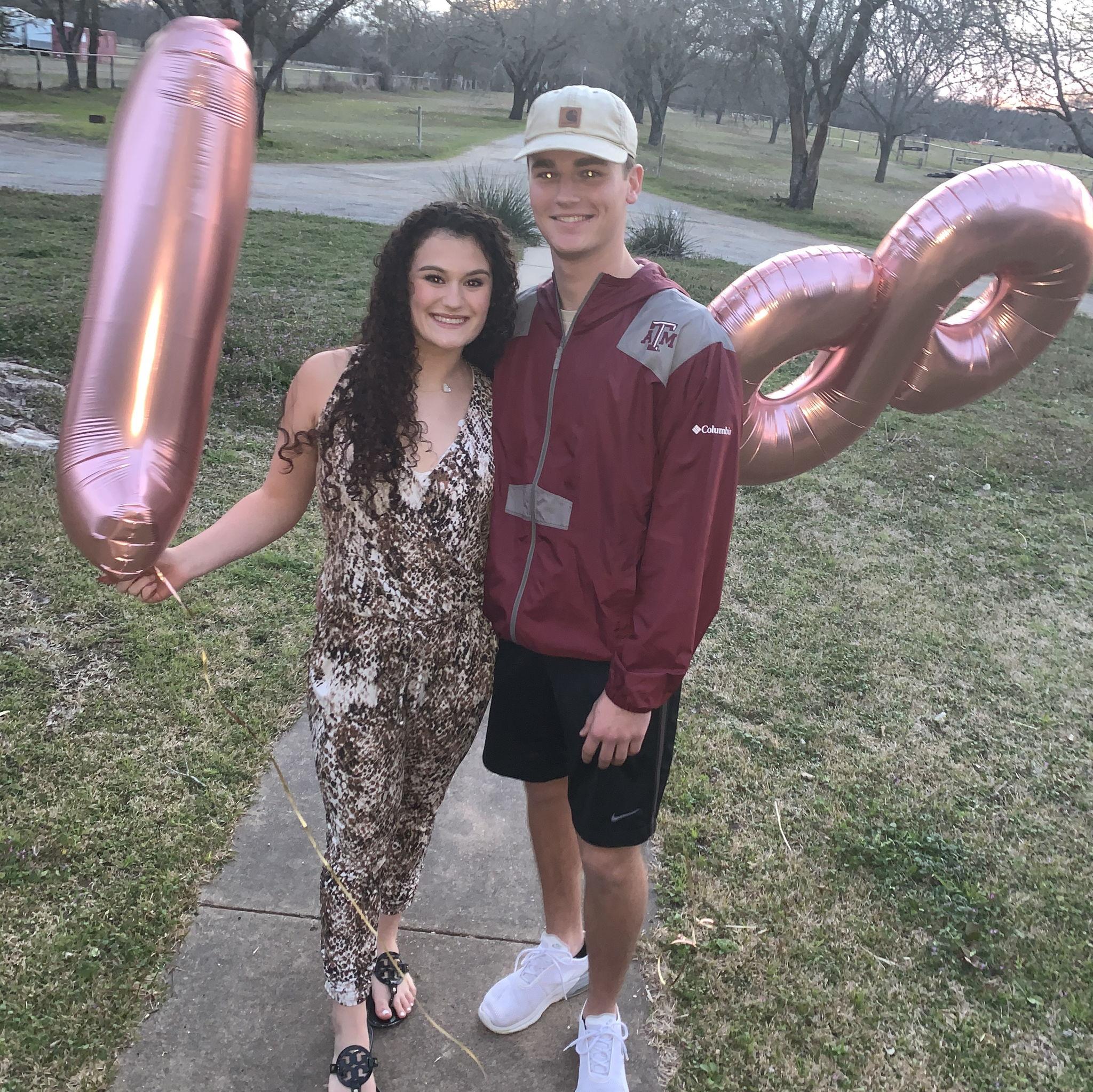 First birthday together, just started dating!