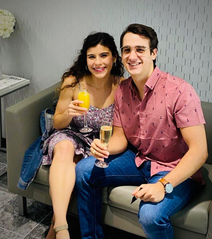 Ringing in married life! 💍