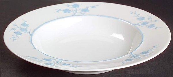 SPODE Geisha Light Blue Soup Bowl