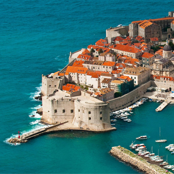Honeymoon Dinner in Dubrovnik