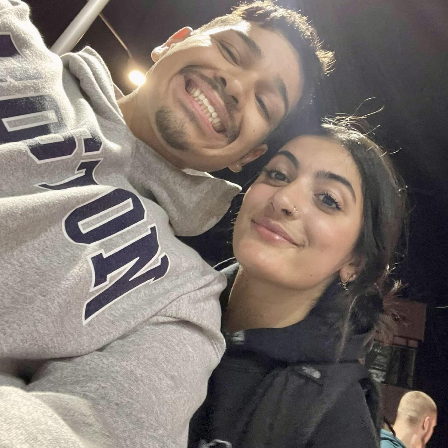 One of Luis & Sophia’s first dates!