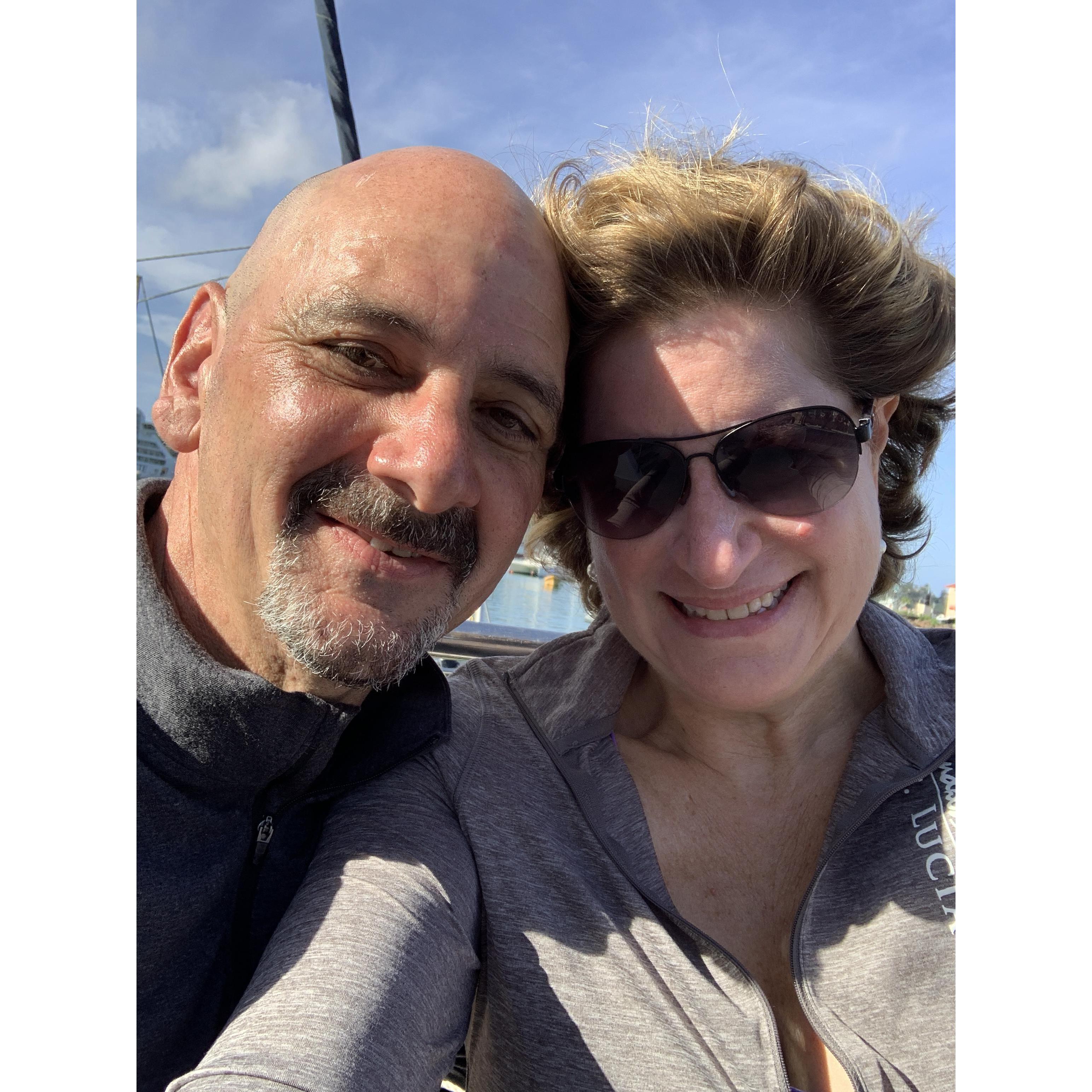 Sailing in St. Lucia